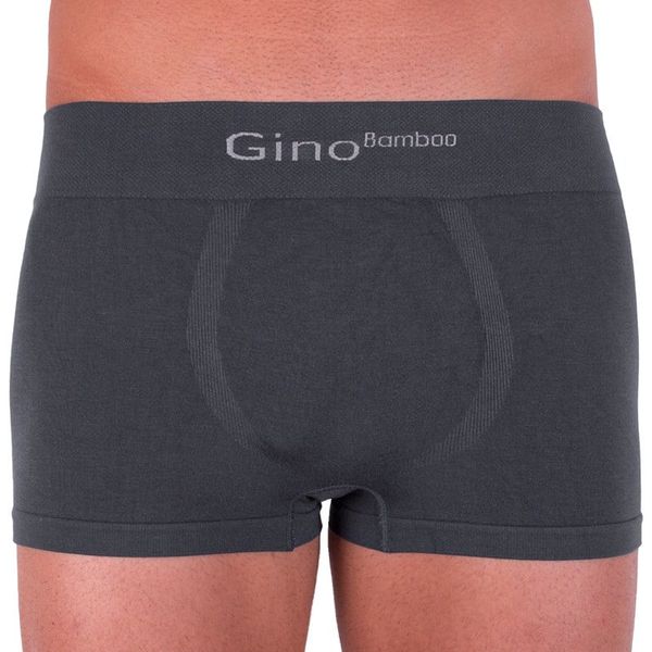 Gino Men's Boxers Gino Seamless Bamboo Grey