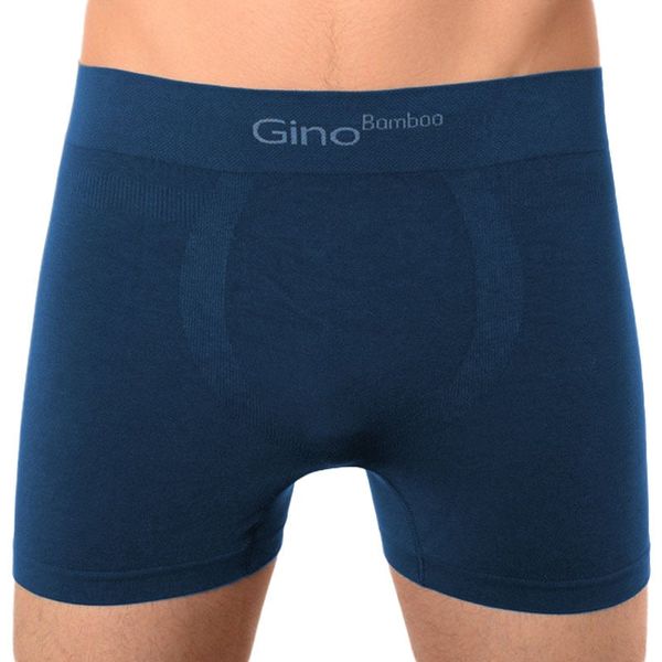 Gino Men's boxers Gino seamless bamboo petrol