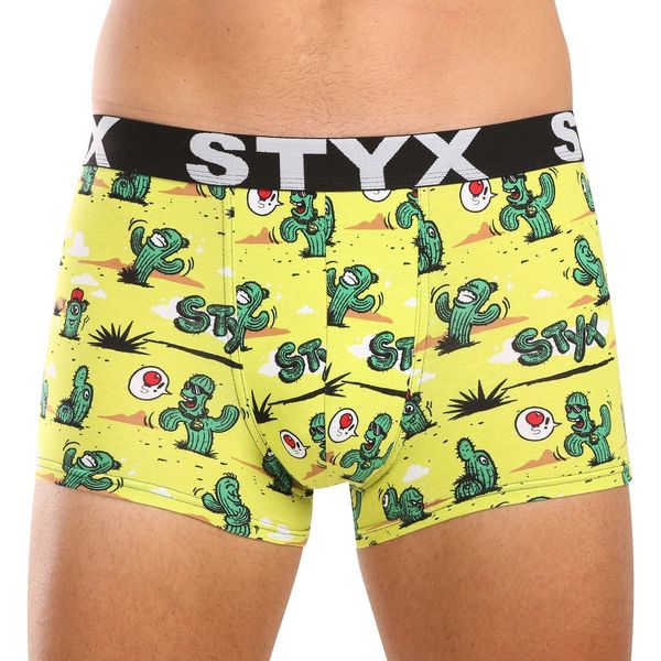 STYX Men's boxers Styx art sports rubber cacti