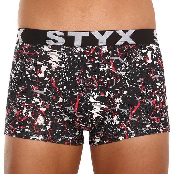 STYX Men's boxers Styx art sports rubber oversize Jáchym