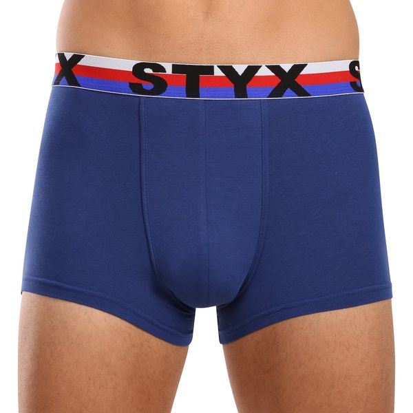 STYX Men's boxers Styx sports rubber dark blue tricolor