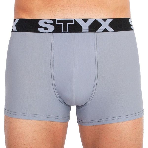 STYX Men's boxers Styx sports rubber light gray