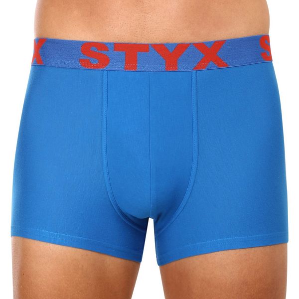 STYX Men's boxers Styx sports rubber oversize blue