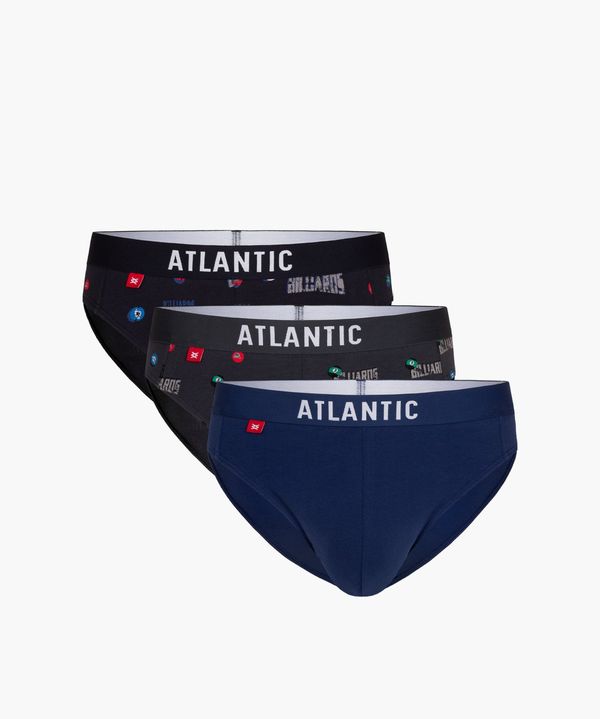 Atlantic Men's briefs ATLANTIC 3Pack - multicolor