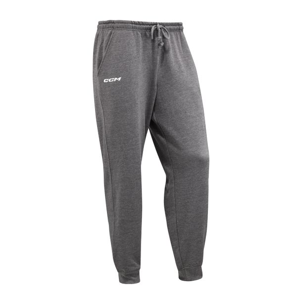 CCM Men's CCM Team Fleece Cuffed Jogger Dark Grey XXL Pants