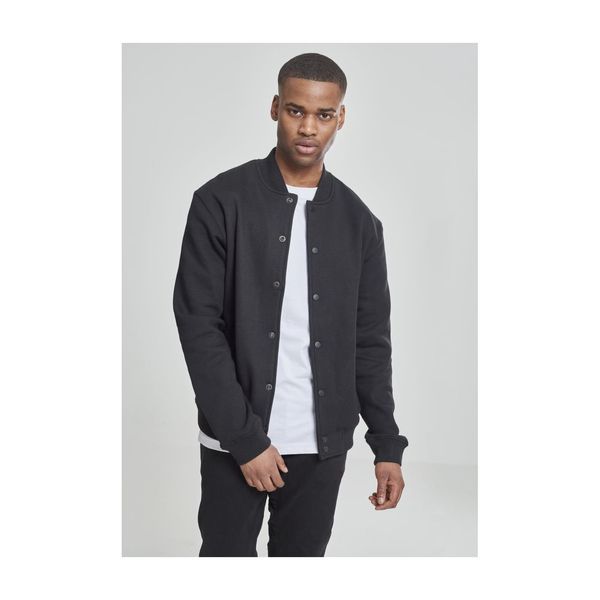 Urban Classics Men's College Jacket - Black