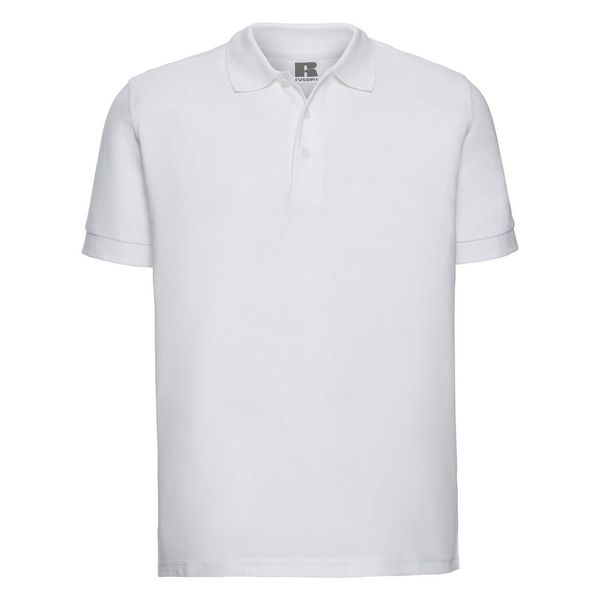 RUSSELL Men's Cotton Polo Ultimate R577M 100% Smooth Cotton Ring-Spun 210g/215g