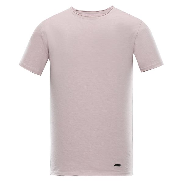 ALPINE PRO Men's cotton T-shirt ALPINE PRO DRAN violet ice