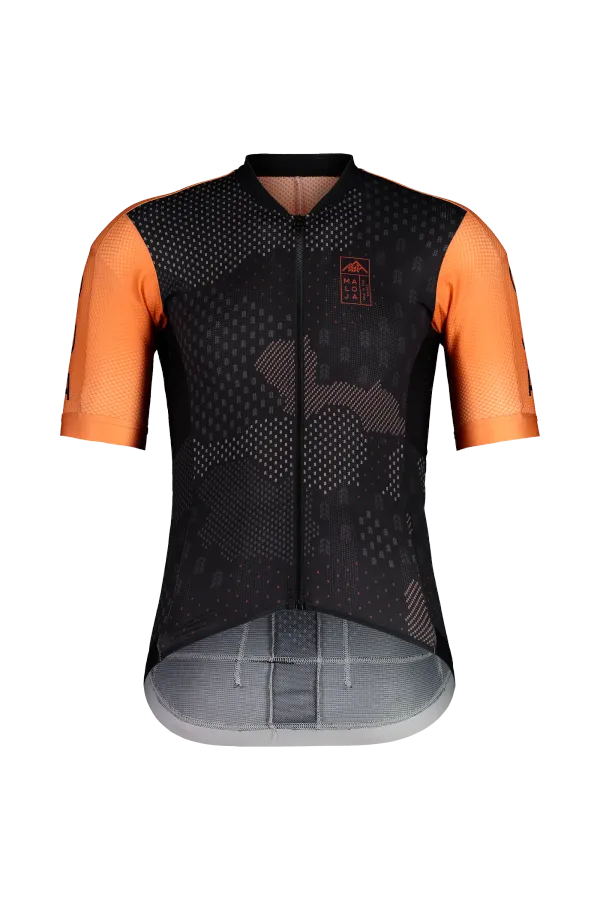 Maloja Men's cycling jersey Maloja PushbikersM Race 1/2 black