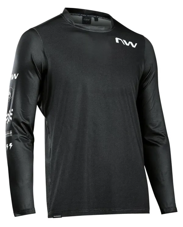 Northwave Men's Cycling Jersey NorthWave Bomb Jersey Long Sleeves M