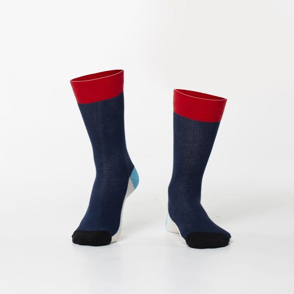 FASARDI Men's dark blue socks