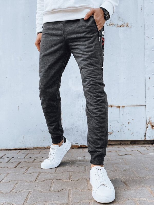 DStreet Men's Dark Grey Dstreet Sweatpants