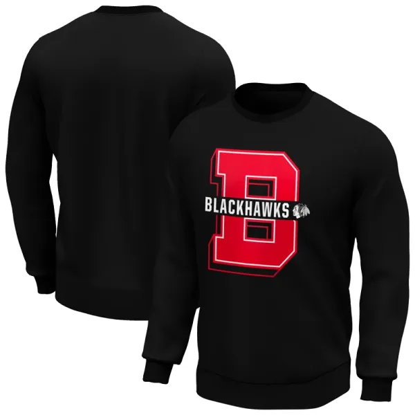 Fanatics Men's Fanatics College Letter NHL Chicago Blackhawks, S Sweatshirt