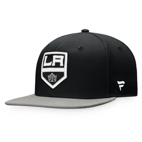 Fanatics Men's Fanatics Core Snapback Cap Los Angeles Kings Black-Stone Gray