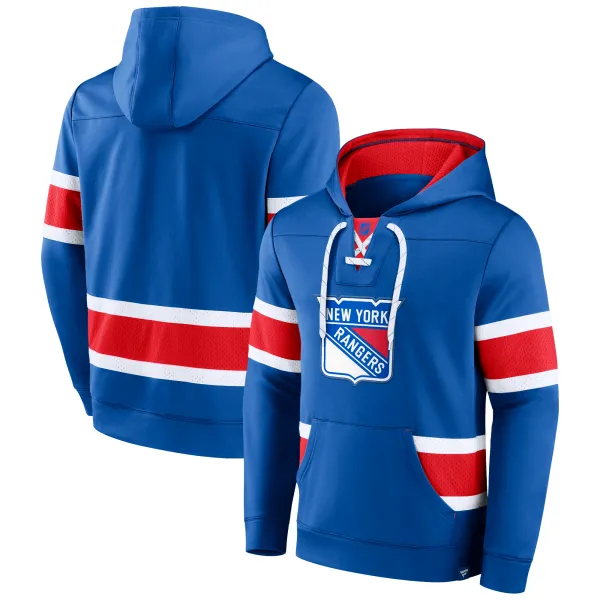 Fanatics Men's Fanatics Mens Iconic NHL Exclusive Pullover Hoodie New York Rangers