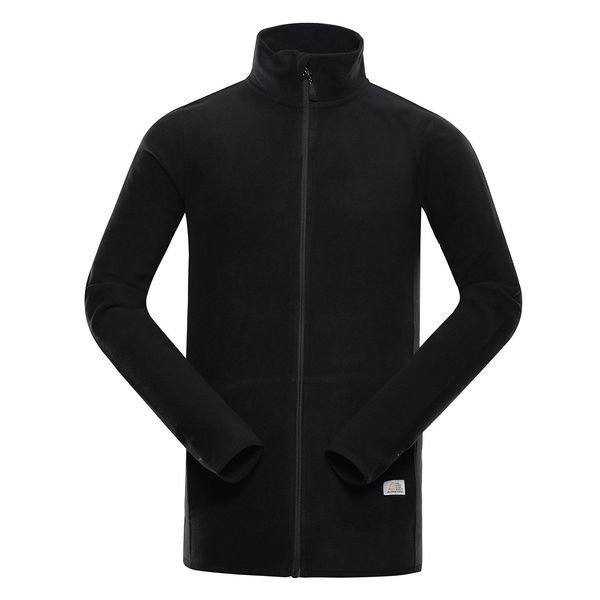 ALPINE PRO Men's fleece sweatshirt ALPINE PRO GARIM black