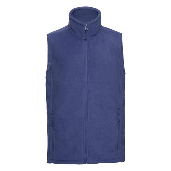 RUSSELL Men's fleece vest 100% polyester, non-pilling fleece 320g