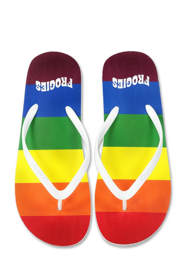 Frogies Men's flip-flops Frogies Rainbow