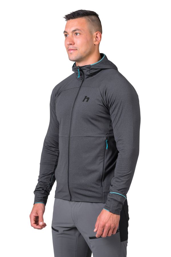 HANNAH Men's functional sweatshirt Hannah ETHAN HOODY anthracite mel