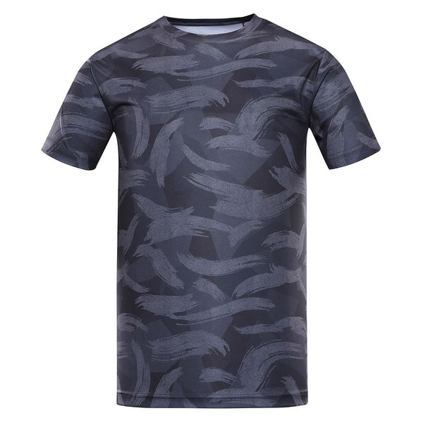 ALPINE PRO Men's functional T-shirt ALPINE PRO QUATR dk. True Gray variant PD