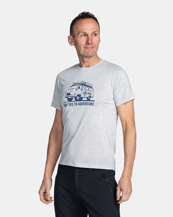 Kilpi Men's functional T-shirt Kilpi GAROVE-M Light grey
