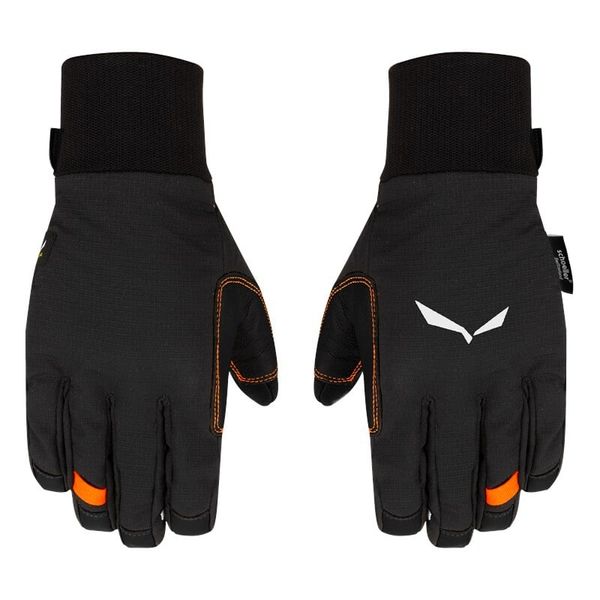 Salewa Men's gloves Salewa Ortles durastretch merino Black out