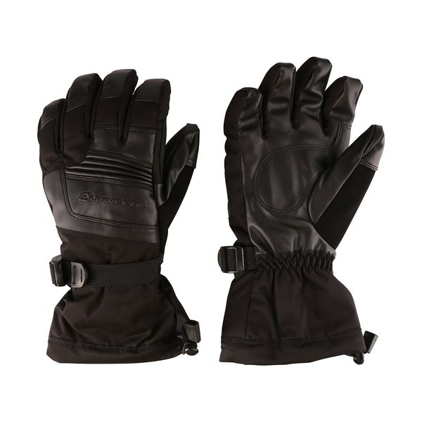 ALPINE PRO Men's gloves with ptx membrane ALPINE PRO LEDET black