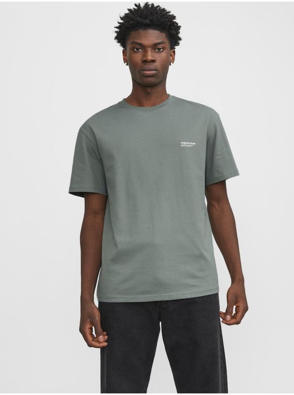 Jack & Jones Men's Green T-Shirt Jack & Jones Vesterbro - Men's