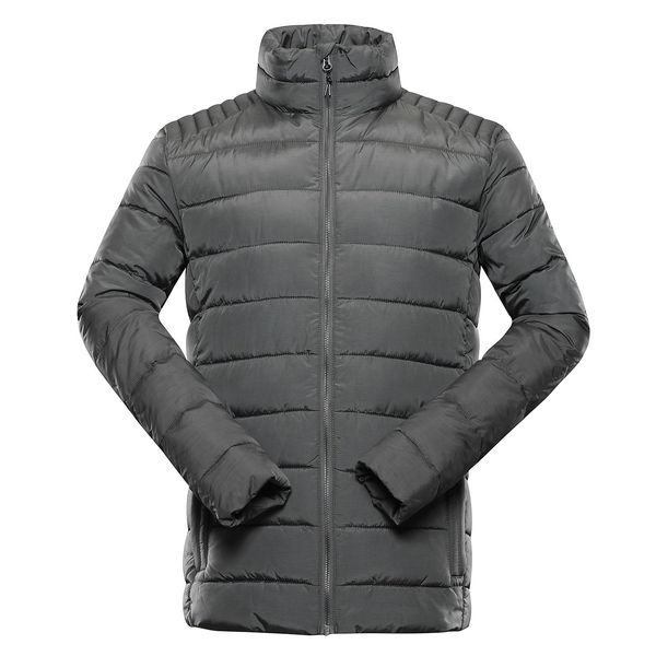 ALPINE PRO Men's hi-therm jacket ALPINE PRO GARAT dk.true gray