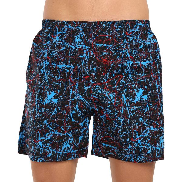 STYX Men's home boxer shorts with pockets Styx Jáchym