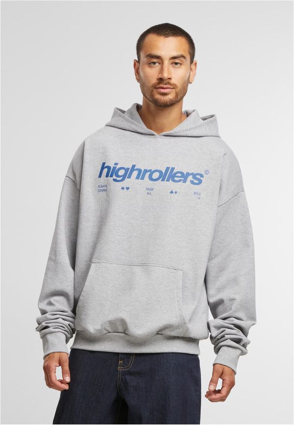 Mister Tee Men's hoodie Highrollers Oversize gray