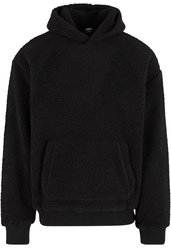 Urban Classics Men's hoodie Teddy Hoody black