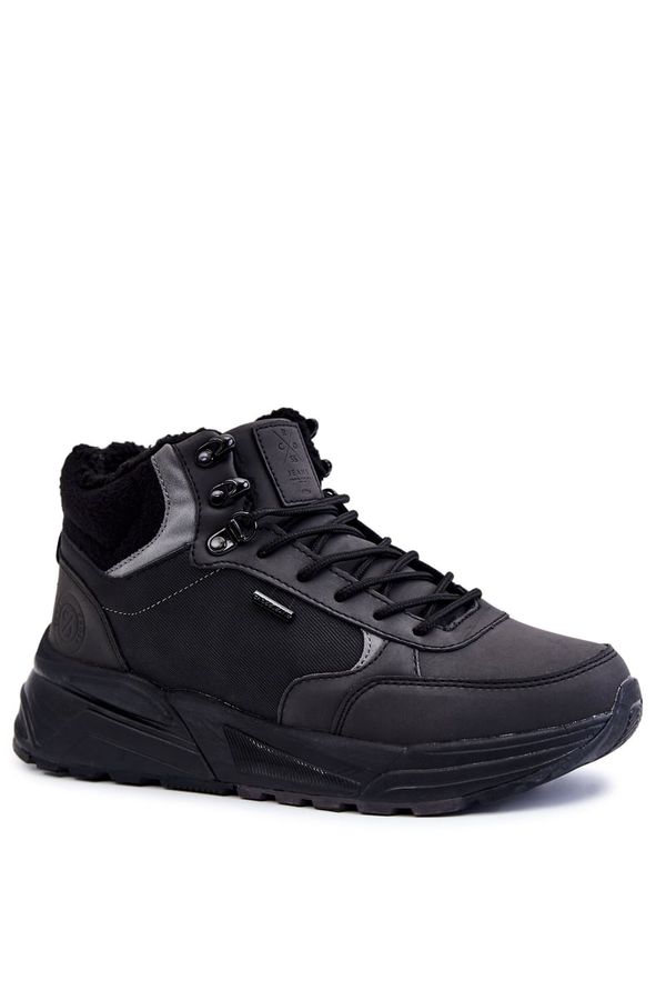 Kesi Men's insulated trekking shoes Cross Jeans KK1R4031C black