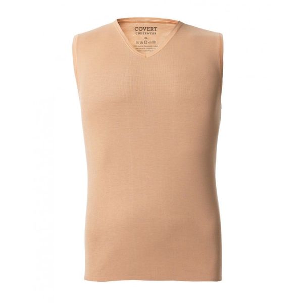 Covert Men's invisible tank top Covert beige