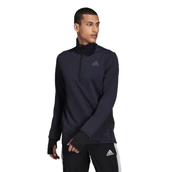 Adidas Men's jacket adidas Cold.Rdy Running Cover Up Black S