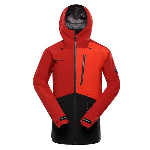 ALPINE PRO Men's jacket with ptx membrane ALPINE PRO ZARR lava falls