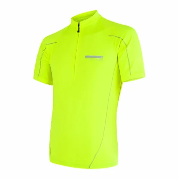 Sensor Men's Jersey Sensor Cyklo Entry Neon Yellow