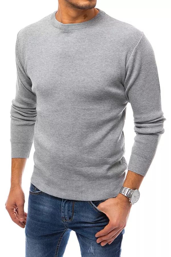 DStreet Men's Light Grey Dstreet Sweater