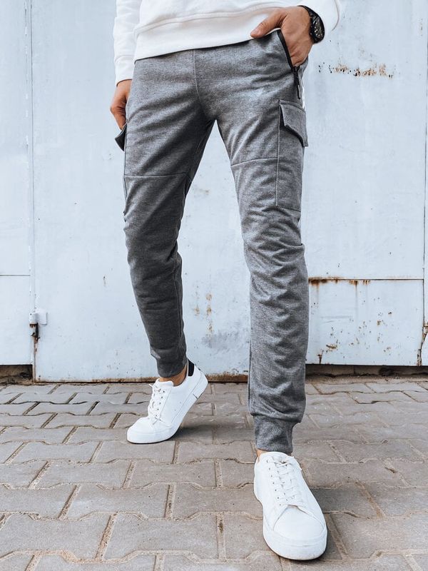 DStreet Men's Light Grey Dstreet Sweatpants