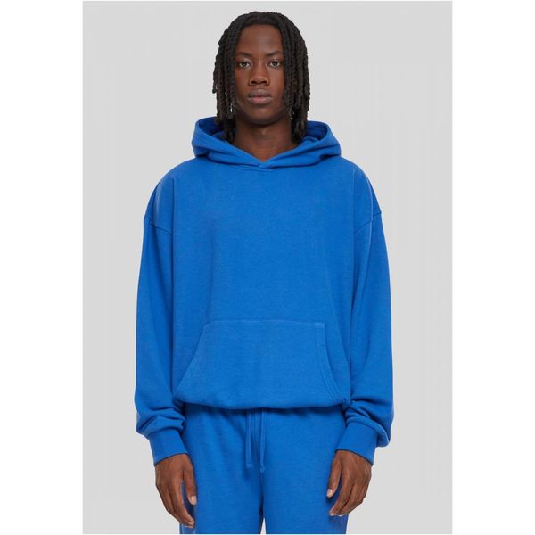 Urban Classics Men's Light Terry Hoody Sweatshirt - Blue