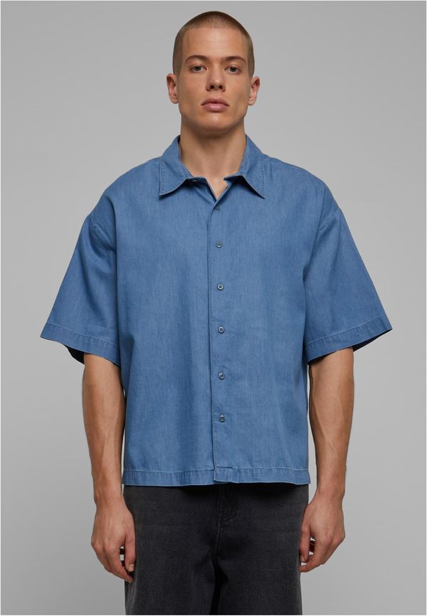 UC Men Men's Lightweight Denim Shirt - Blue