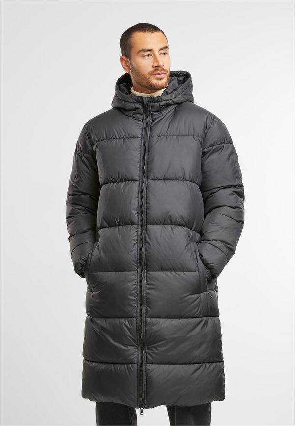 Urban Classics Men's long quilted coat black