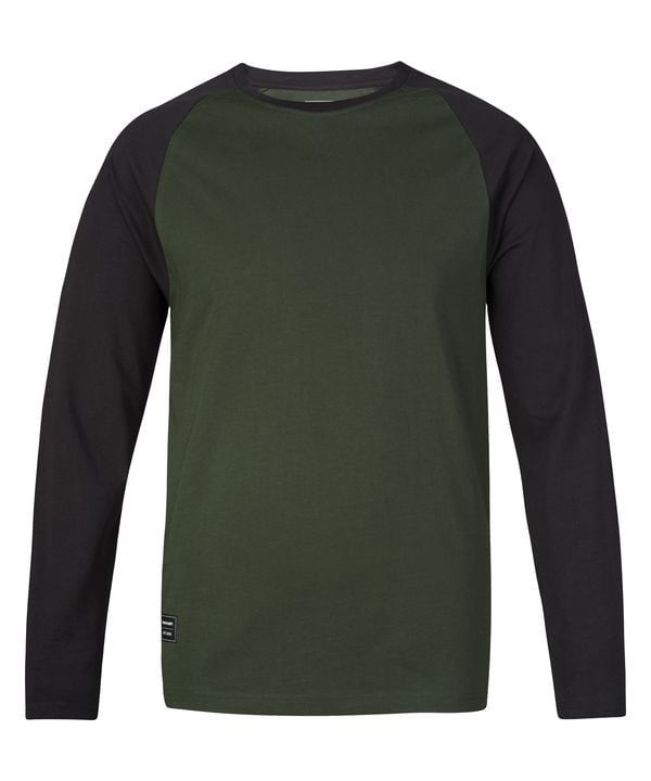 HANNAH Men's long-sleeved T-shirt Hannah ROKET kombu green/anthracite