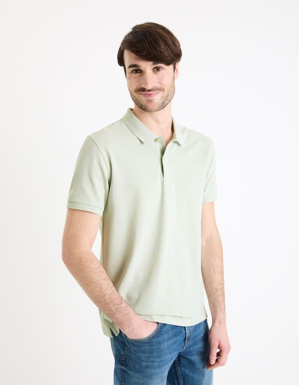 Celio Men's Mint Basic Polo T-Shirt Celio Teone