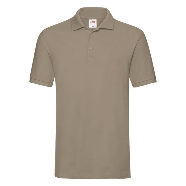 Fruit of the Loom Men's Olive Premium Polo Shirt Friut of the Loom
