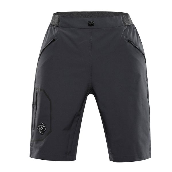 ALPINE PRO Men's outdoor shorts ALPINE PRO ZAMB dk.true gray