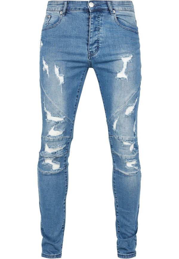 CS Men's Paneled Jeans Blue
