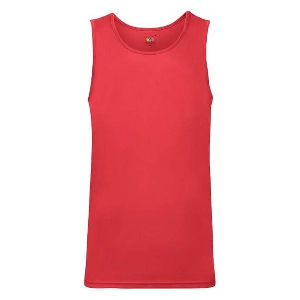 Fruit of the Loom Men's Performance Sleeveless T-shirt 614160 100% Polyester 140g