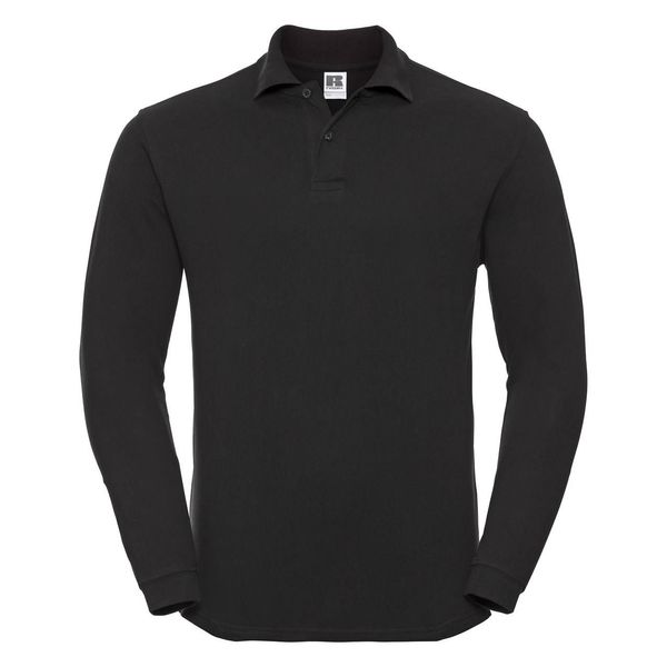RUSSELL Men's Polo Long Sleeve R569L 100% Cotton 195g/200g