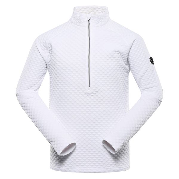 ALPINE PRO Men's quick-drying sweatshirt ALPINE PRO GETT white